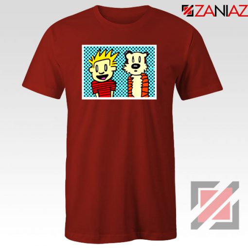 Buy Calvin and Hobbes Cartoon Tshirt S-3XL - ZANIAZ.COM