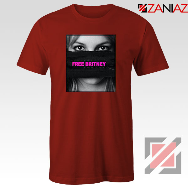 FreeBritney Movement 2021 Red Tshirt