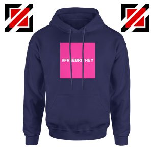 Hashtag Free Britney Best Navy Blue Hoodie