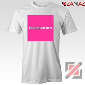 Hashtag Free Britney Singer White Tshirt