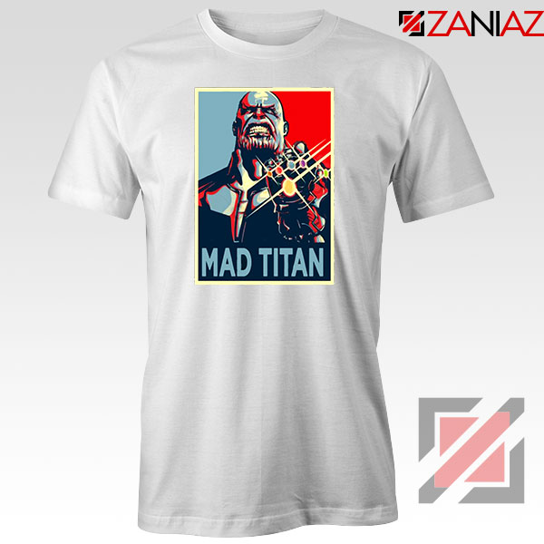 Mad Titan Supervillain White Tshirt