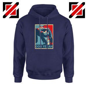 Ohh Yeeah Randy Savage Navy Blue Hoodie