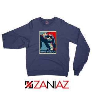 Ohh Yeeah Randy Savage Navy Blue Sweatshirt