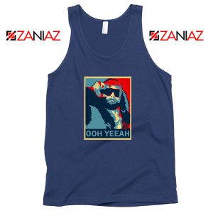 Ohh Yeeah Randy Savage Navy Blue Tank Top