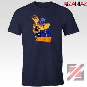 Thanos Infinity Bae Best Navy Blue Tshirt