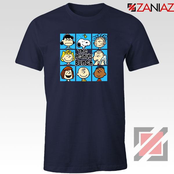 The Peanuts Bunch 2021 Navy Blue Tshirt