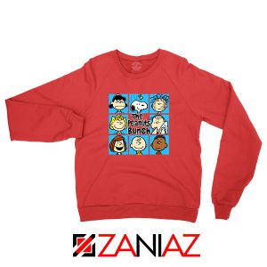 The Peanuts Bunch 2021 Red Sweatshirt