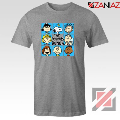 The Peanuts Bunch 2021 Sport Grey Tshirt
