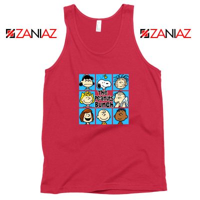 The Peanuts Bunch Best Red Tank Top