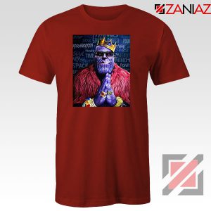 Thug Life Thanos 2021 Red Tshirt
