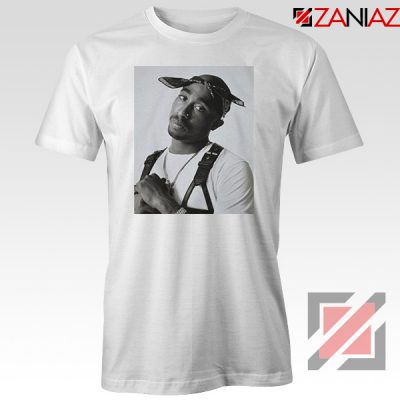 Tupac Black Bandana 2021 White Tshirt