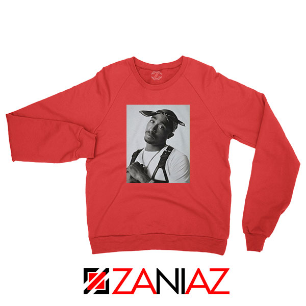 Tupac Black Bandana Best Red Sweatshirt