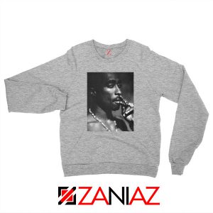 Tupac Shakur Smoke Best Sport Grey Sweatshirt