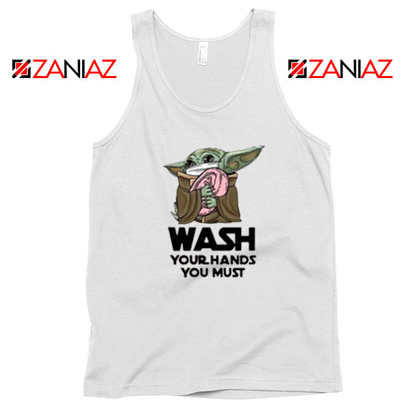 Baby Yoda Covid 19 Quotes Tank Top – Cute Meme Streetwear