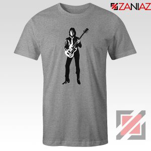 Ben Orr Guitar Rock Band Sport Grey Tshirt