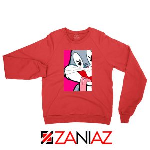 Bugs Bunny Playboy Love Red Sweatshirt