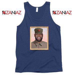 China King Lebron James Best Navy Blue Tank Top