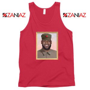 China King Lebron James Best Red Tank Top
