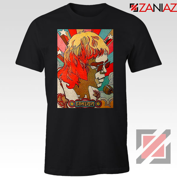 Elton John English Singer T-Shirt – Retro Pop Legend Graphic