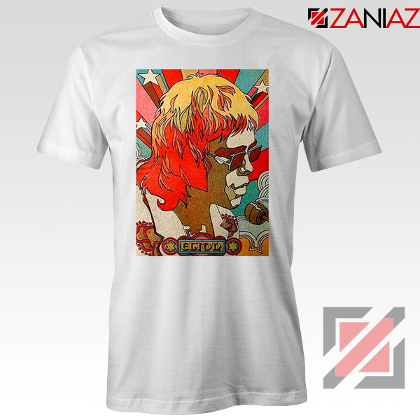 Elton John English Singer Best White Tshirt