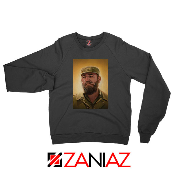 Fidel Castro Politician Best Black Sweatshirt