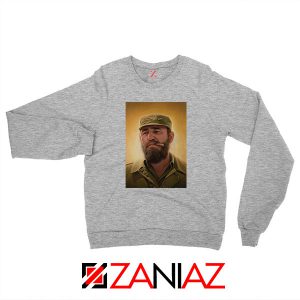 Fidel Castro Politician Best Grey Sweatshirt