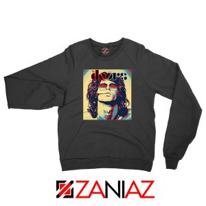 Jim Morrison American Poet Sweatshirt – Cozy Rock Graphic
