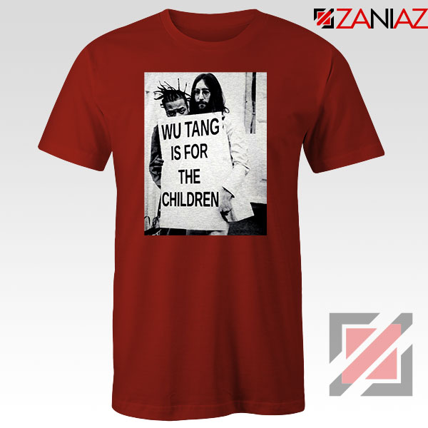 John Lennon For The Children Red Tshirt