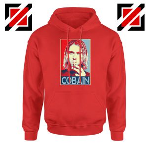 Kurt Cobain Legend Singer New Red Hoodie