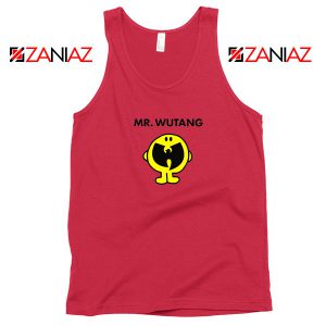 Mr Wutang American Hip Hop Red Tank Top