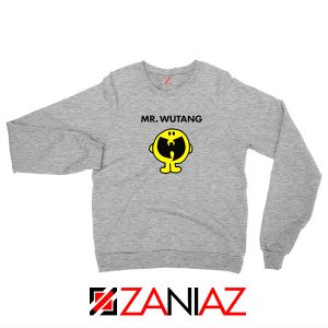 Mr Wutang American Hip Hop Sport Grey Sweatshirt