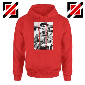 New Elvis Presley US Army Best Red Hoodie