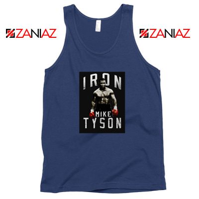 Nice Iron Mike Boxer MMA Navy Blue Tank Top