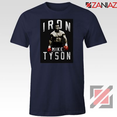 Nice Iron Mike Boxer MMA New Navy Blue Tshirt