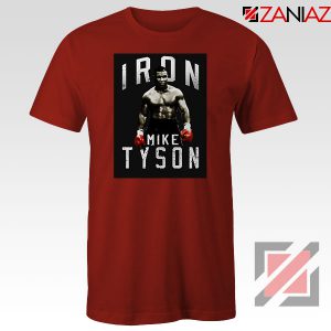 Nice Iron Mike Boxer MMA New Red Tshirt