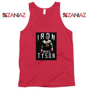 Nice Iron Mike Boxer MMA Red Tank Top