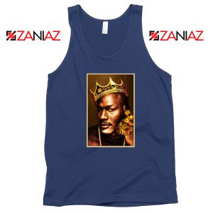 Notorious Michael Jordan Gift Navy Blue Tank Top