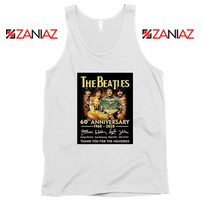 The Beatles Band 60th Anniversary Tank Top