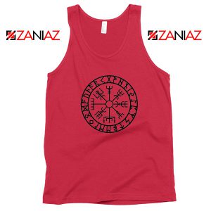 Vegvisir Compass Magical Stave Red Tank Top