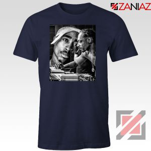 2PAC Snoop Doggy Rap Navy Blue Tshirt