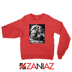 2PAC Snoop Doggy Rap Red Sweatshirt