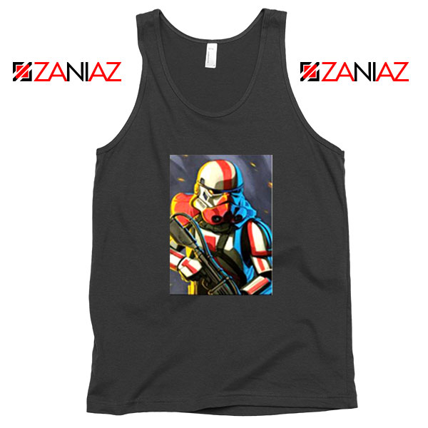 Captain Phasma Stormtrooper Black Tank Top