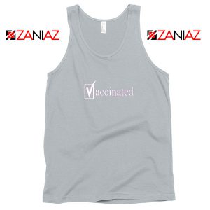 Covid Vaccinated 2021 Sport Grey Tank Top