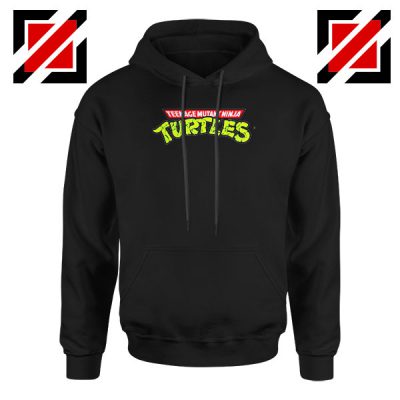 New Ninja Turtles Logo Black Hoodie