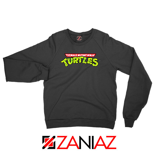New Ninja Turtles Logo Black Sweatshirt