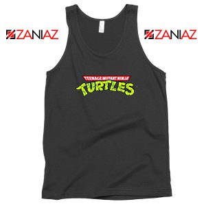 New Ninja Turtles Logo Black Tank Top
