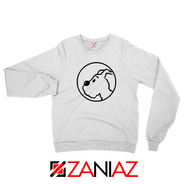 Snowy Tintin Character Sweatshirt