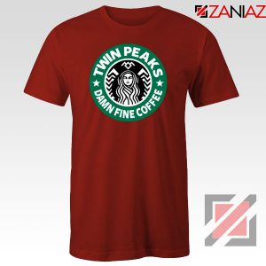 Twin Peaks Damn Fine Coffee Red Tshirt
