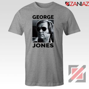 George Jones Photo Musician Sport Grey Tshirt