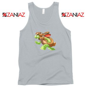 Slow and Steady Wins Design Sport Grye Tank Top